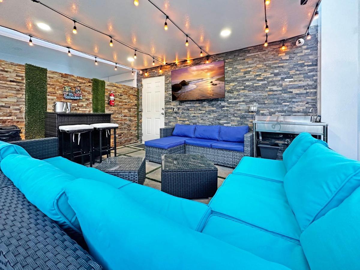 Vacay Spot Experience Luna Sky! 65" Tv Bar, Bbq, Shower Massage Jets, Music, Go To Fl Keys Homestead Luaran gambar